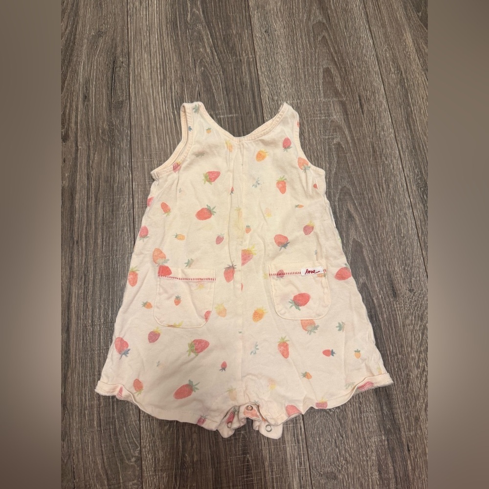Ellen Degeneres Baby Girl Fruit Print Romper Size 18m